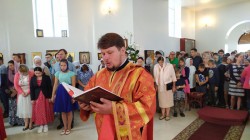 Єпископ Згурівський Амвросій очолив Престольне свято в жіночому монастирі на честь преподобномучениці Єлисавети в селі Зазим'я