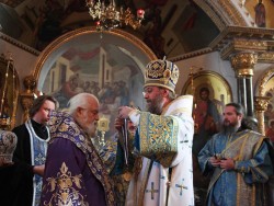 Митрополит Антоній взяв участь у святкуванні 80-річного ювілею митрополита Черкаського і Канівського Софронія