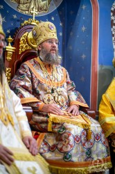 Митрополит Бориспільський і Броварський Антоній очолив нічну Божественну літургію на честь 30-ліття дарування самостійністі та незалежності УПЦ