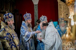 У день Благовіщення митрополит Бориспільський і Броварський Антоній взяв участь в архієрейській хіротонії у Києво-Печерській Лаврі