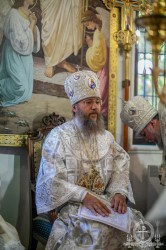 Митрополит Бориспільський і Броварський Антоій очолив богослужіння престольного свята Спасо-Преображенського храму в столиці