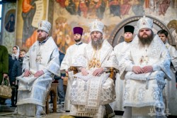 Митрополит Бориспільський і Броварський Антоній очолив святкове богослужіння в кафедральному соборі Борисполя