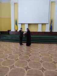 Військового священика Бориспільської єпархії нагороджено Відзнакою Президента України