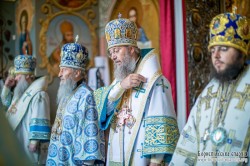 У Неділю 10-ту після П’ятидесятниці митрополит Бориспільський і Броварський Антоній співслужив Предстоятелю УПЦ