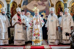 Митрополит Бориспільський і Броварський Антоній співслужив Предстоятелю УПЦ в Черкасах