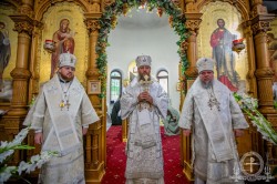 Митрополит Бориспільський і Броварський Антоій очолив богослужіння престольного свята Спасо-Преображенського храму в столиці