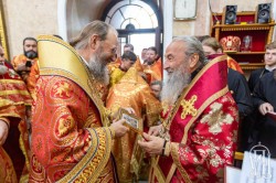 Митрополит Антоній взяв участь в чині прославлення у лику святих архімандрита Аристарха (Сітала)