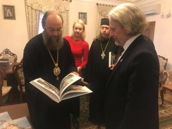 Митрополит Бориспільський і Броварський Антоній зустрівся з секретарем Празької єпархії