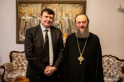Митрополит Бориспільський і Броварський Антоній зустрівся з Надзвичайним і Повноважним Послом Сербії в Україні