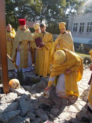 ЗГУРІВКА. У селі Пасківщина закладено камінь під будівництво храму на честь Успіння Пресвятої Богородиці