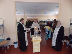 Священики Баришівського благочиння відвідали військову частину