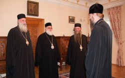 Керуючий справами УПЦ зустрівся з делегацією Грузинської Православної Церкви