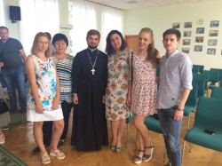 Голова сімейного відділу та православна молодь взяли участь у молодіжному заході присвяченому Дню Конституції України