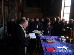 Відбулася сповідь духовенства Першого і Другого Броварських благочиннь