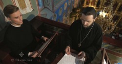 Протоієрей Олександр Клименко взяв участь у записі чергового відеокліпу, присвяченого Пасхальній темі