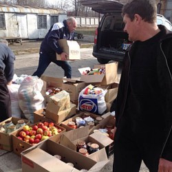 На Бориспільщині пройшла благодійна акція по збору гуманітарної допомоги
