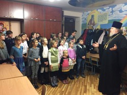 ВИШГОРОД. У недільній школі Борисоглівського храму відбулись перші Борисоглібські літературні читання