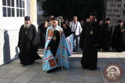 Делегація УПЦ на чолі з Предстоятелем прибула на Святу Гору Афон, щоб очолити ювілейні урочистості