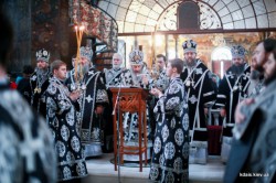 У Києво-Печерській Лаврі звершено богослужіння четверга 5-ї седмиці св. Чотиридесятниці з читанням Великого канону прп. Андрія Критського