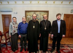 Митрополит Бориспільський і Броварський Антоній провів зустріч із єпископом Ерзурумським Каісом