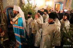 У новорічну ніч митрополит Бориспільський і Броварський Антоній звершив подячний молебень