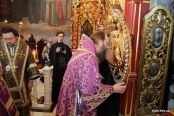 Митрополит Бориспільський і Броварський Антоній взяв участь в освяченні Хрестовоздвиженського храму Києво-Печерської лаври