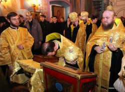 Керуючий Бориспільською єпархією молитовно вшанував пам’ять праведного Іоанна Кронштадтського