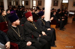 У Київських духовних школах відбувся річний акт в честь преподобного Нестора Літописця