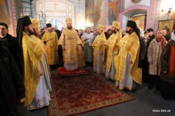 У Неділю 32-гу після П'ятидесятниці керуючий Бориспільською єпархією звершив літургію у Києво-Печерській Лаврі