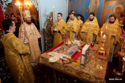 У Неділю 32-гу після П'ятидесятниці керуючий Бориспільською єпархією звершив літургію у Києво-Печерській Лаврі