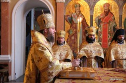 У Неділю про митаря і фарисея Керуючий Бориспільською єпархією звершив Божественну літургію в Києво-Печерській Лаврі