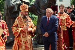 Митрополит Бориспільський і Броварський Антоній звершив молебень з нагоди Дня болгарської культури і слов'янської писемності